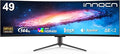 INNOCN Ultrawide 49 Curved 3840 x 1080P 144Hz 32:9 Monitor Screen Split PIP PBP for Workflow/Gaming R1800 99% sRGB HDR400 USB C DisplayPort HDMI Speakers Adjustable Black (HDMI+DP Cable)