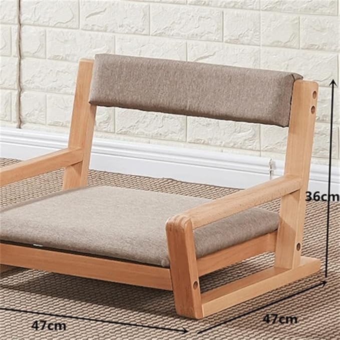 Office Chair Gaming Chair Computer Chair Living Room Furniture Accent Chair Wood Legless Chair Floor Seating Great for Reading Watching TV