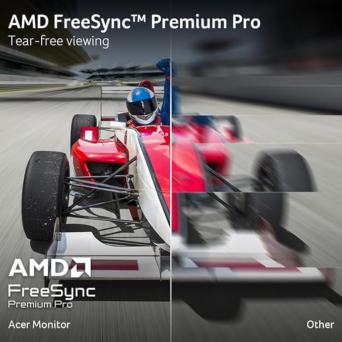 acer Predator 27 Gaming Monitor | WQHD 2560 x 1440 OLED | AMD FreeSync Premium Pro | 280Hz | 0.03ms (G to G) | VESA DisplayHDR True Black 400 | Display Port 1.4 &amp 2 x HDMI 2.1 | X27U Z1bmiiprx