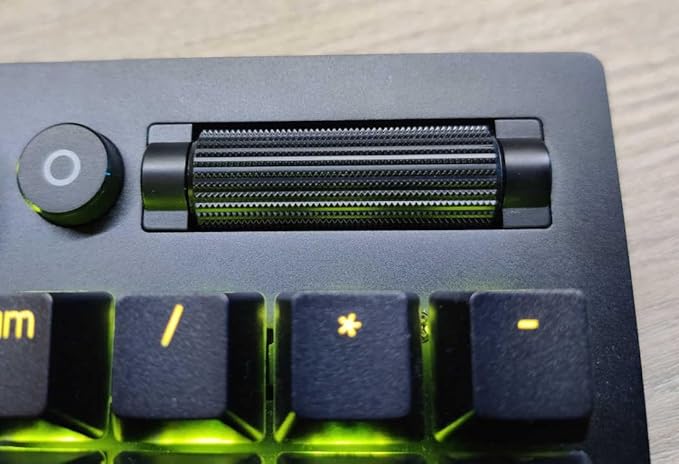 Razer BlackWidow V3 Mechanical Gaming Keyboard: Green Mechanical Switches - Tactile &amp Clicky - Chroma RGB Lighting - Compact Form Factor - Programmable Macro Functionality - USB Passthrough (Renew