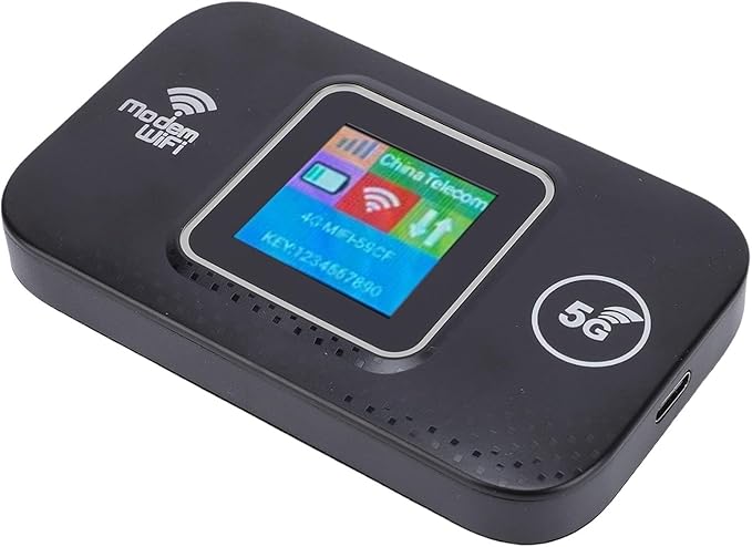 Yunseity 5G LTE Hotspot Router Stable Connection Fast Internet Speeds Multiband Support for Online ABS Material