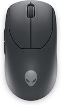 Alienware Pro Wireless Gaming Mouse - 2.4GHz Gaming Wireless/USB Wired Connectivity Adjustable DPI Optical Sensor Technology 6 Programmable Buttons 650 IPS Sensor Max Speed - Dark Side of the Moon