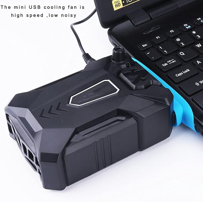 Vacuum Portable Laptop Cooler Air Cooler External Extracting Cooling Fan Notebook For 15 15.6 17 Inch Laptop