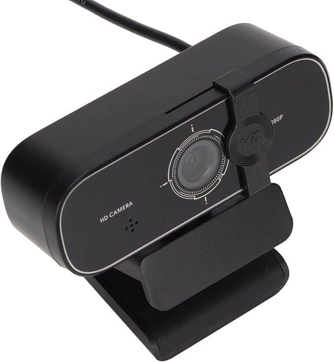 Computer Camera High Definition Webcam with Viewing Angle Auto Focus and USB Streaming for Multiple Platforms Including OS X and Win10