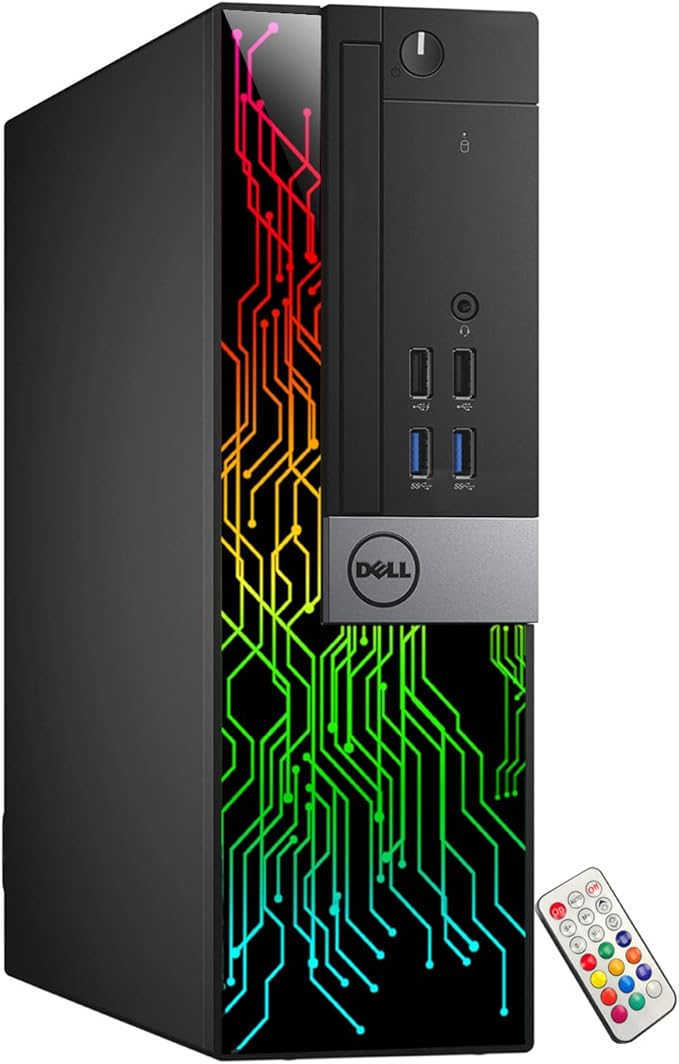 Dell OptiPlex Small Form Factor Computer with 24 Inch Monitor Intel Core i5 6500 Processor 3.2 GHz 8GB RAM 512GB SSD Windows 11 Pro WiFi Keyboard &amp Mouse (Renewed)