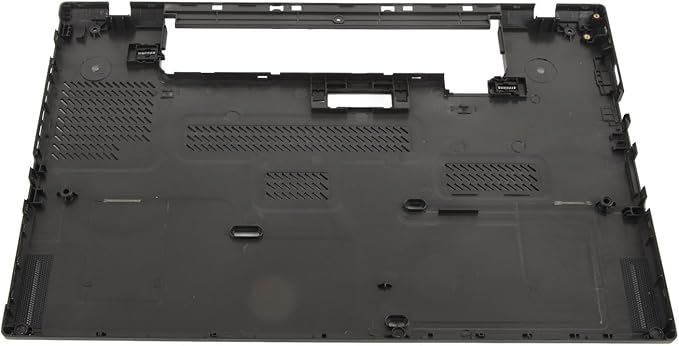SUNGOOYUE T460 Laptop Base Bottom Case Bottom Cover with Heat Dissipation Holes for Efficient Cooling Black ABS Material