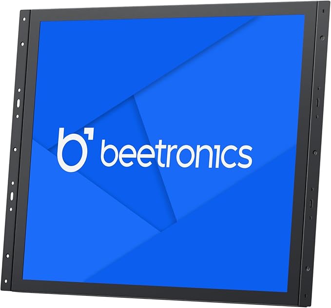 Beetronics 19-Inch Full HD IPS Monitor - Professional Industrial-Grade Display | HDMI VGA BNC RCA Inputs | Durable Metal Housing Matte Screen 5:4 Aspect Ratio Wide Viewing Angle - 19VG7M