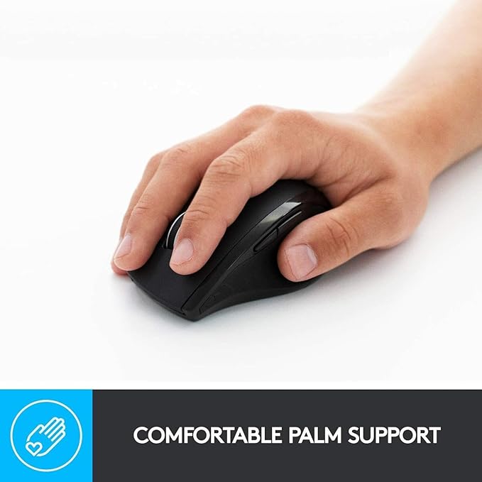 Logitech M705 Wireless Marathon Mouse (Renewed)
