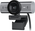 Logitech MX Brio Ultra HD 4K Webcam for Collaboration and Streaming 1080p 60 FPS Show Mode Works with Microsoft Teams Zoom Google Meet Nintendo Switch 2 Graphite