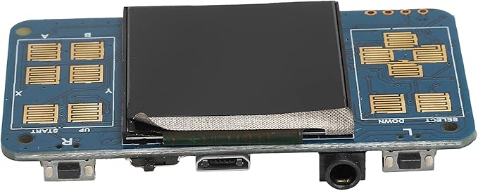 SUNGOOYUE GamePi 1.54in LCD Monitor Speaker Kit Compatible for  Portable Gaming Experience High Resolution 240x240 for DIY Enthusiasts