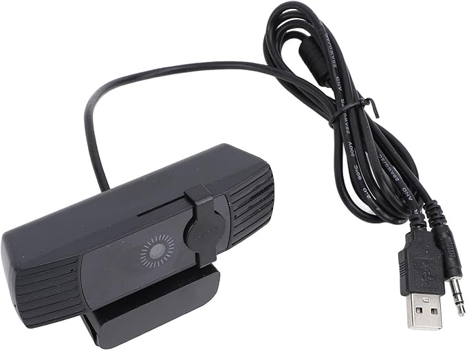 Streaming Webcam with Microphone 1080P Full HD USB Web Cam Camera 120° Wide Angle Lens Built in Noise Reduction Mic Computer Web Camera for Streaming Video Calling Plug and Play
