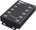 Sipolar-USB Hub- 10 Ports USB Data Hub-Industrial USB Powered Hub - USB 2.0 Hub for Mining Bitcoin Miner