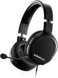 SteelSeries Arctis 1 Wired Gaming Headset – Detachable Clearcast Microphone – Lightweight Steel-Reinforced Headband – for PC PS4 Xbox Nintendo Switch and Lite MobileBlack