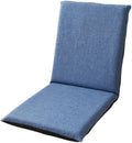 Floor Chair Office Chair with Removable Washable Cover Folding Floor Gaming Chair for Bed Lounging Reading(Blue-A)