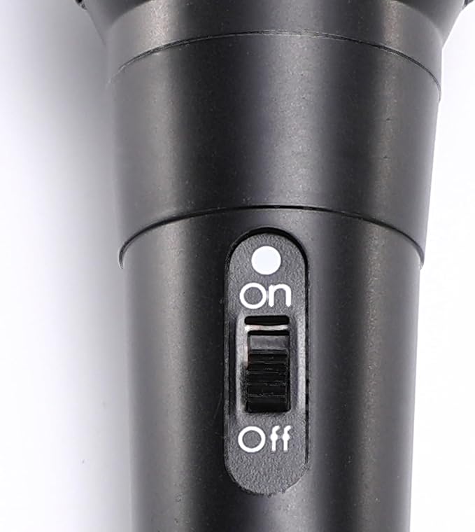 RecorderWave Handheld Wired Microphone Material Body Plug and Play Wired Design 4 Meters Long Suitable for Stage or Outdoor high-Intensity use