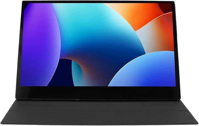 Bewinner 16:9 External Touch Screen Display for Meetings and Office Games Plug and Play USB Portable Monitor Wide Compatibility