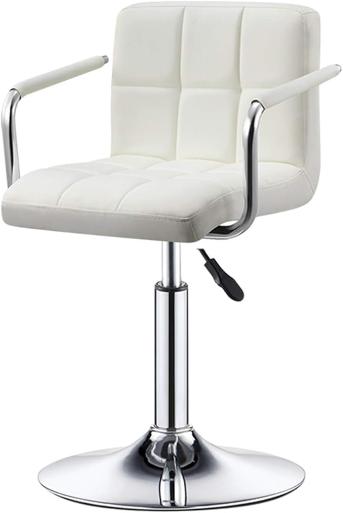 Mlaea Dining Bedroom Living Room Chair Height Adjustable Gaming Club Bar Chair Home Office Desk Chair 38 * 44-56CM(Color:#3)
