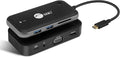 SIIG Wireless Video Extender with USB-C Hub 2X USB 3.0 5Gbps SD &amp TF Card Reader Extend 1080p Video to VGA &amp HDMI Display via Wireless simultaneously USB-C DP Alt Mode Required (CE-H26P11