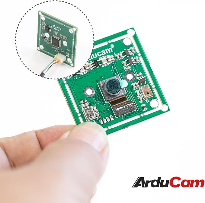 Arducam 8MP 1080P USB Camera Module for Raspberry Pi 1/4” CMOS IMX219 Mini UVC USB2.0 Webcam Board with 1.64ft/0.5m USB Cable for Windows Linux Android and Mac OS