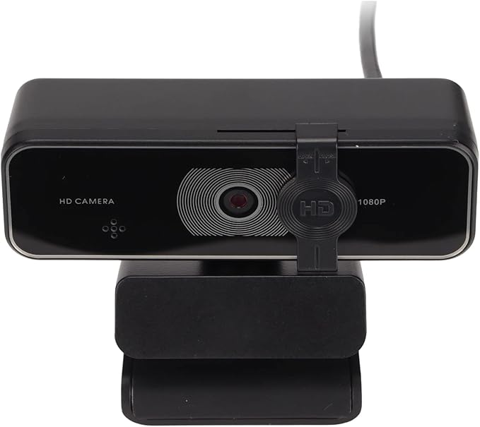 Webcam C 1080p USB Webcam with Rotatable 360° ible Stand Plug and Play PC C for Win10 Win7 Built in Phone