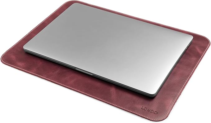 Londo Top Grain Leather Mouse Pad – Desk Mat for Keyboard and Mouse Large Leather Office Desk Pad