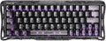 GravaStar Mercury V60 Pro 60% HE Magnetic Gaming Keyboard True 8kHz Polling Rate 0.125ms Latency Dynamic Rapid Trigger 0.005mm Adjustable Actuation Full Aluminum Frame (Cyber Frost Black)