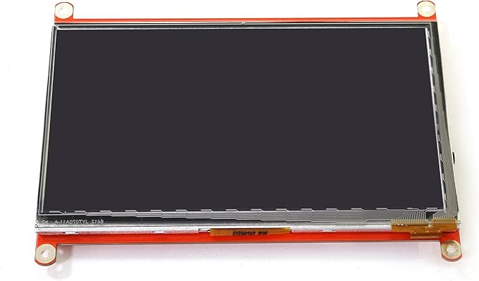 Raspberry Pi Screen 7inch Monitor IPS 1024x600 HDMI Capacative 7'' Touch Screen Monitors Compatible with 3B+/3/2 B/B+/ Banana Pi Windows10/8.1/8/7 Driver Free 5-Point Raspberry pi Display