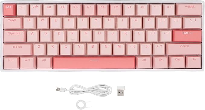 EBTOOLS Gaming Keyboard Gaming Keyboard 61 Keys for Laptop