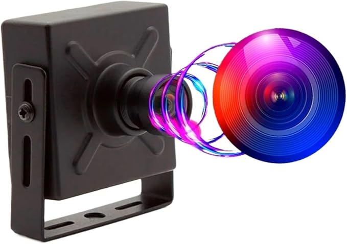 5MP Mini Security Webcam HD 1 3mm Fixed Wide Angle Lens Video Surveillance Industrial POE IP Camera