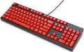 zhanghong Wired Mechanical Ergonomic Gaming Keyboard 108-Key Anti-Ghosting Full Size for Laptop Computer Game