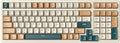 Wireless Mechanical Keyboard Triple Mode 2.4G/USB-C/BT Gaming Keyboards 100 Keys RGB Backlit Brown Switch Rechargeable | Brown Combo