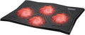 Laptop Cooling Pad Coolers for Notebook Gaming Fan Stable Stand Adjustable with 2 USB Port and Phone Holder Cooling Pad