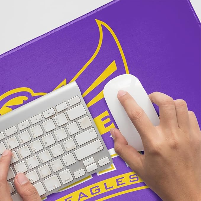 Tennessee Technological University Primary Logo Large Gaming Mouse Pad Desk Mat with Stitched Edges Non-Slip Base for Gamer Home and Office 31.5 x 15.7