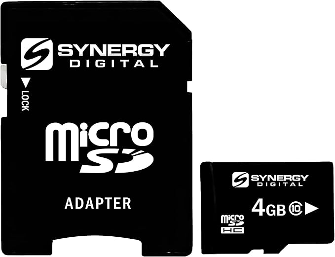 HTC D820 Cell Phone Memory Card 4GB microSDHC Memory Card with SD Adapter