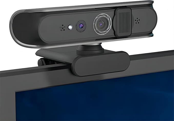 USB Cord WindowsHello Camera with 1080P 2 Lens Technology for Secure Login
