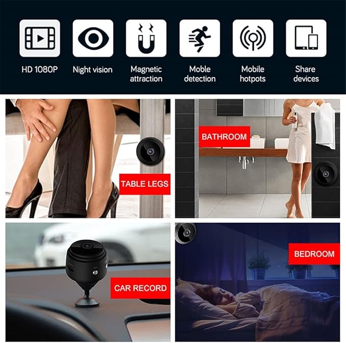 1080P Mini Camera Outdoor Night Version Micro Camcorder Voice Video Recorder Security Camcorders
