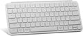 Keychron B1 Pro Ultra-Slim ZMK/Launcher Wireless Bluetooth 2.4 GHz/Wired Connection Keyboard for Mac Windows Linux - White