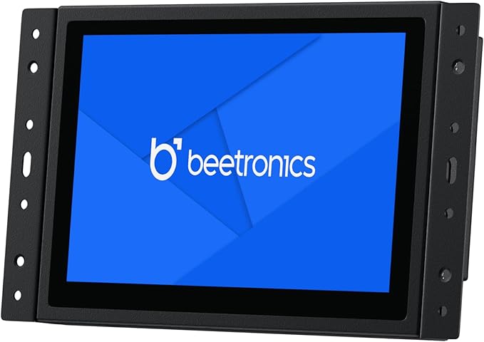 Beetronics 7 Inch Touchscreen Monitor | Full HD 1080p | 7TS7M – Industrial-Grade Professional 10-Point Multi Touch Display for PC Mac Linux – HDMI DisplayPort USB-C VGA Inputs