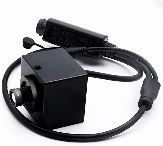 Metal IP POE Mini Camera with M12 Fixed Wide Angle Lens Security Surveillance H265 Face Detection Audio