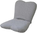 BTZHY Floor Chair Floor Chair Padded Floor Chair Meditation Floor Seating Folding Floor Gaming Chair with 5 Adjustable Position Portable Floor Chair for Balcony Reading Bedroom Study RoomBlack