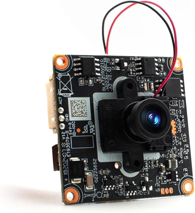 3 4 5 8MP DIY IP Camera Module H265 Video Surveillance Low Illumination Webcam Board with 2mm Wide Angle Lens