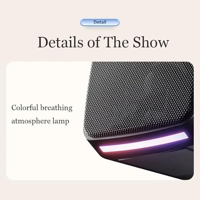JSEIAJB Computer Speaker Desktop Home Theater Small Laptop Wired Mini Tweeter Subwoofer