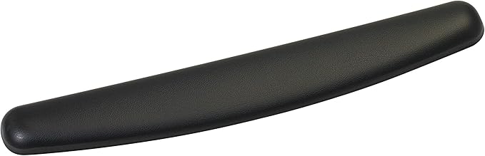 3M™ Compact Gel Wrist Rest for Keyboards Soothing Gel Comfort Product Protection 18 Wide Black