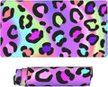Vibrant Rainbow Leopard Print Desk Cover MatExtended Large Mouse PadComputer Laptop Mat Desk Decor for Office Game Home 30x16 Inch