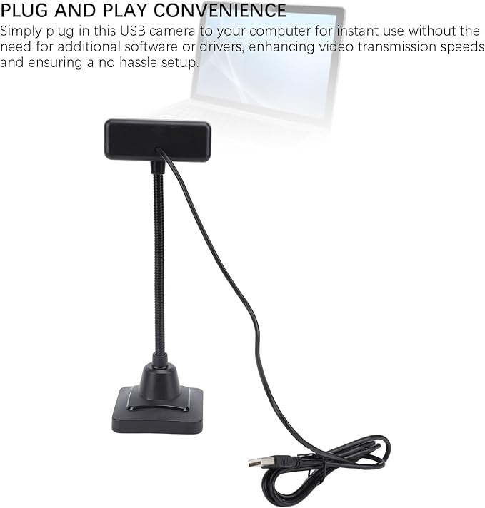 Asixxsix 1080P Webcam USB Camera with Noise Canceling Microphone PC Laptop Desktop Wide Angle Web Cameras for Video Calling Zoom 360 Degree Adjustable Plug and Play