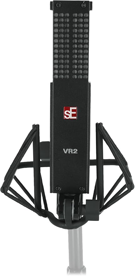 Audiosavings Bundle: Se Electronics VR2 Voodoo Active Ribbon Microphone w/Gold Plated XLR Connector Bundle with Free Presonus HD9 Pro Closed-Back Studio Reference Monitoring Headphones (2 Items)