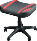 Allone Gaming Ottoman Red &amp Black 20.9 x 16.9 x 19.7 inches (53 x 43 x 50 cm) E-Sports Caster with Stopper Height Changeable Type Can Be Used as a Chair Alga-GMORAK