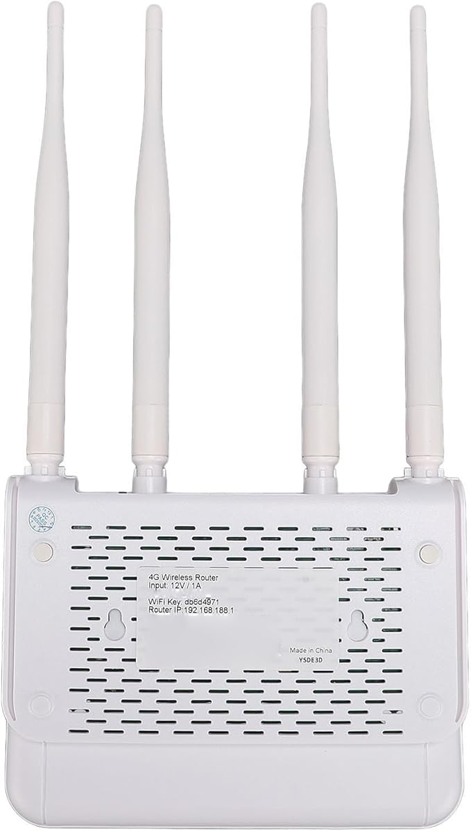 CPE210T CPE 4G LTE Wire Less Router 300mbps Unlocked Mobile Wi Fi Hotspot Router with SIM Card Slot Up to 32 Devices for Home Office Hotel RV (US Plug)