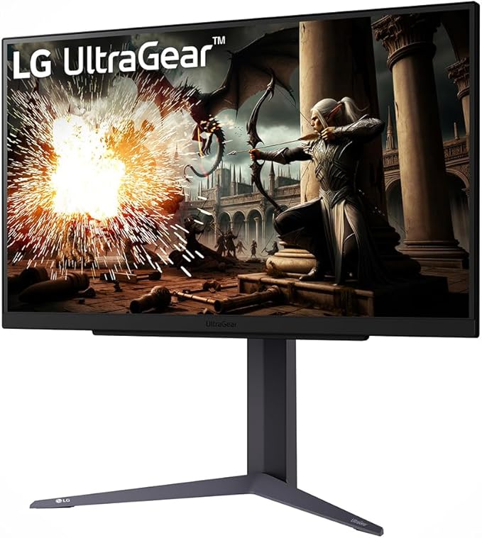LG 27GS75QX-B 27 Ultragear QHD 1440P 180Hz 1ms G-Sync Compatible IPS Gaming Monitor Bundle with Elite Suite 18 2X HDMI Cable and Deco Gear CPS Exclusive 26 Month Protection Pack (BEACH-CPS-26M500)