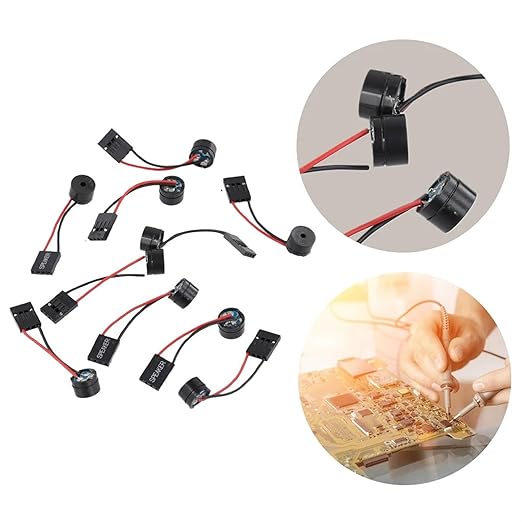10PCS Speaker Buzzer DIY PC Case Buzzer Computer Motherboard Onboard Case Buzzer